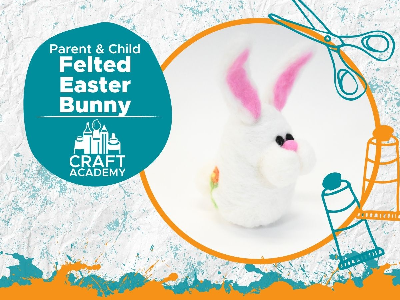Kidcreate Studio - Eden Prairie. Parent & Child - Felted Easter Bunny (10-99 Years)