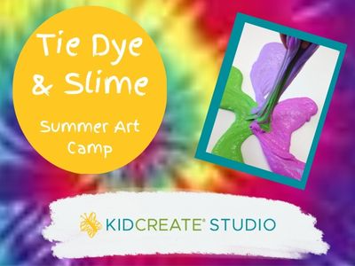 Tie-Dye & Slime Summer Art Camp (6-12 years)